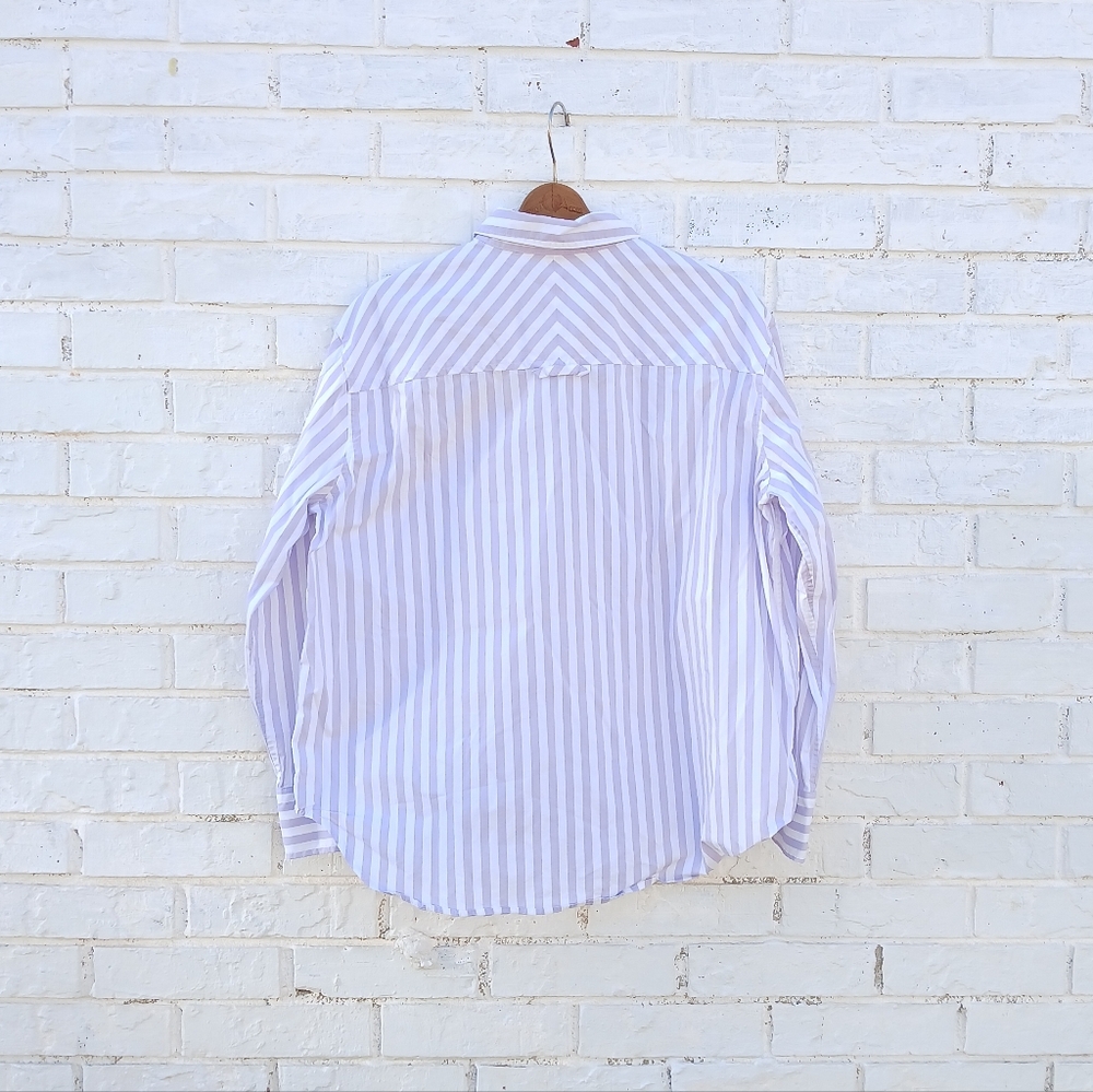 AYR The Deep End Stripe Shirt in Grape Soda Large - Picture 9 of 9